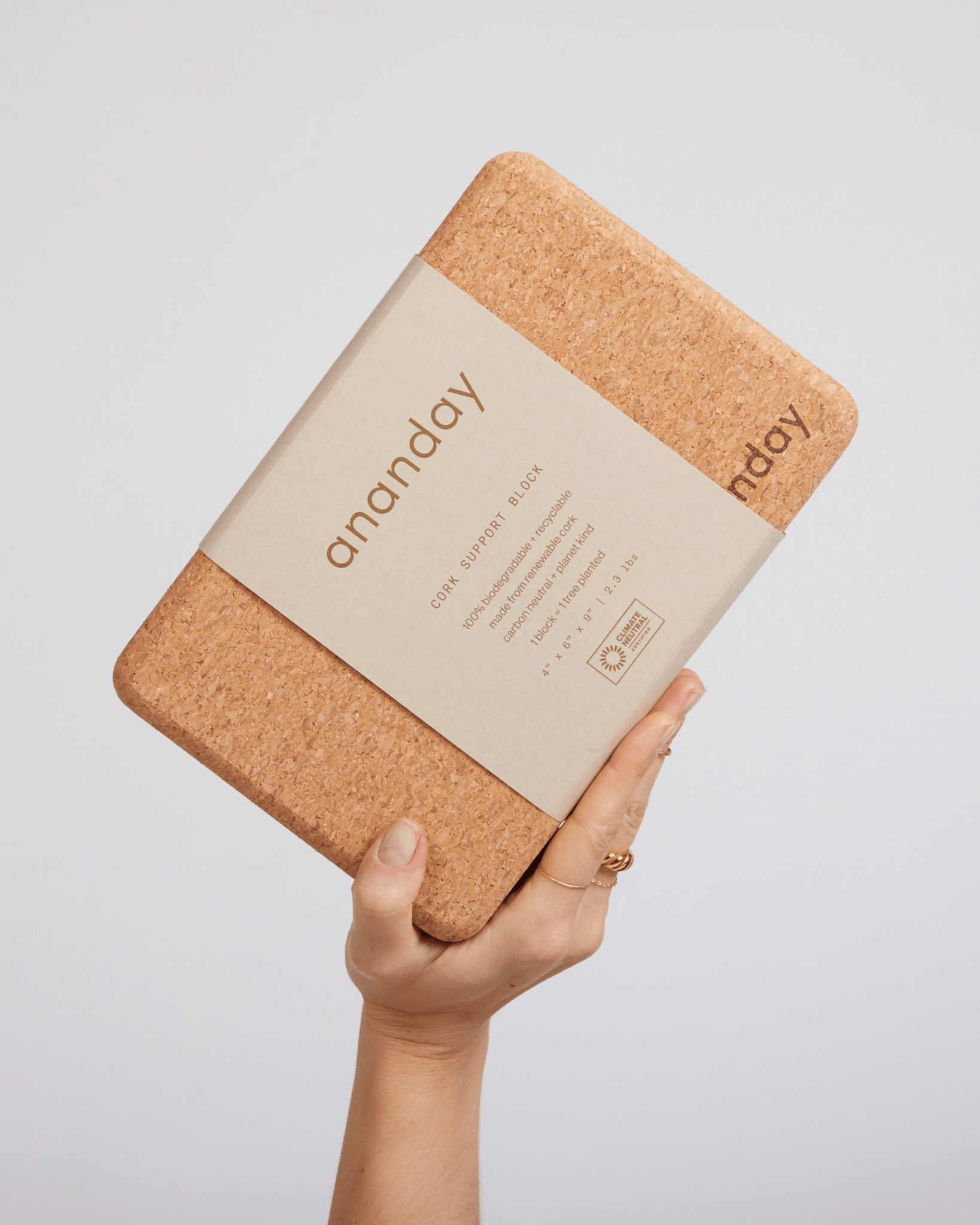 Cork Yoga Block - Reprise Activewear