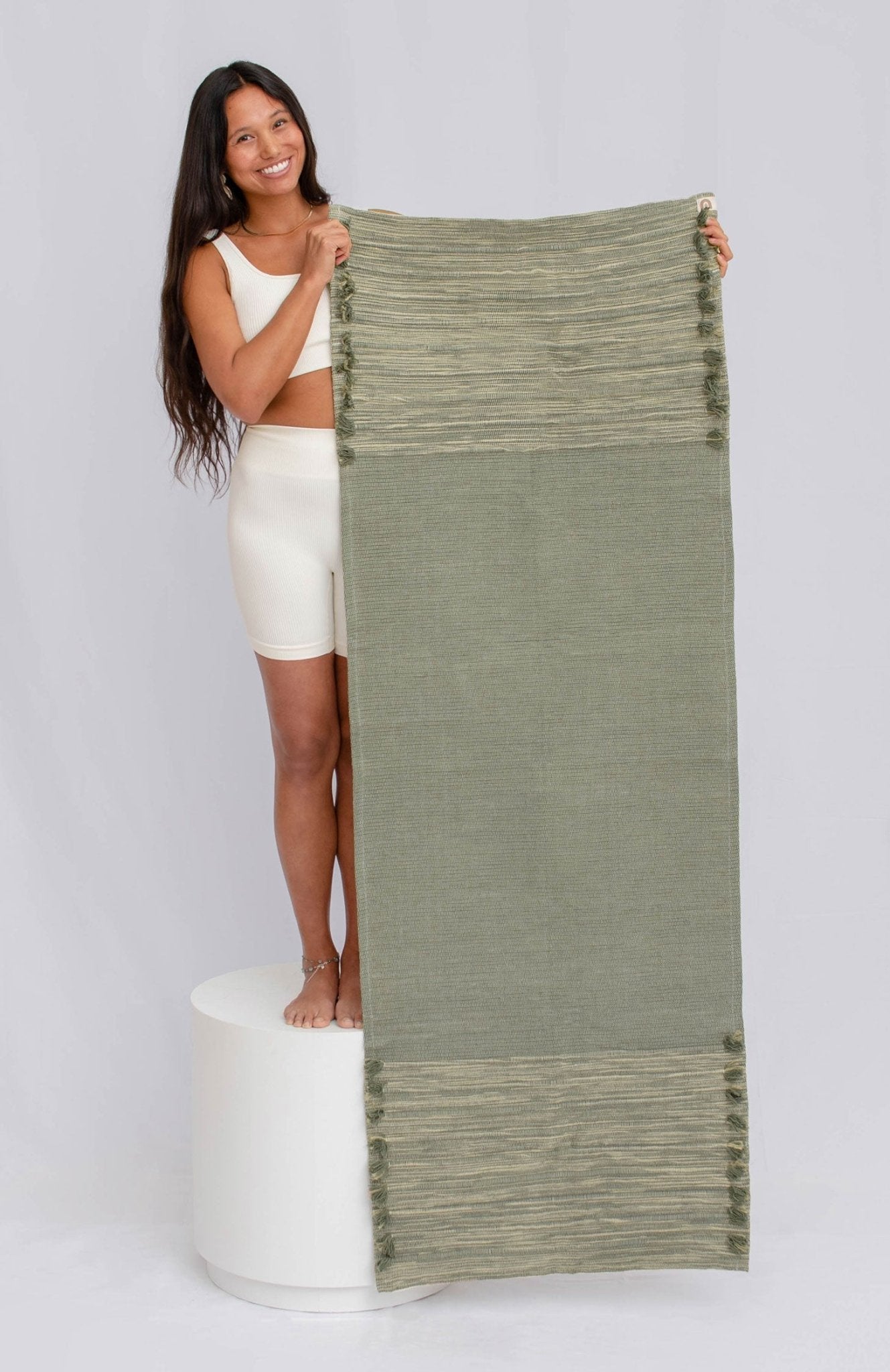 Jade & Jute - Naturally Dyed Herbal Yoga Mat - Reprise Activewear