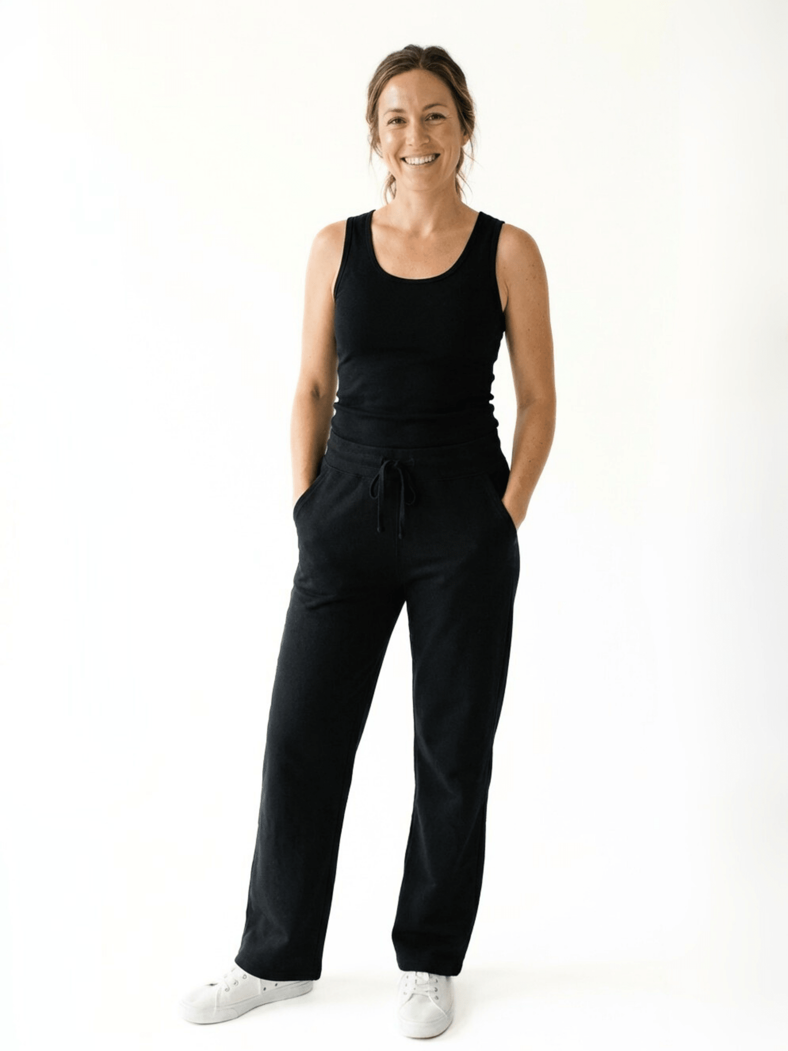 Organic Cotton Wide Leg Sweatpants - Unisex - Reprise Activewear