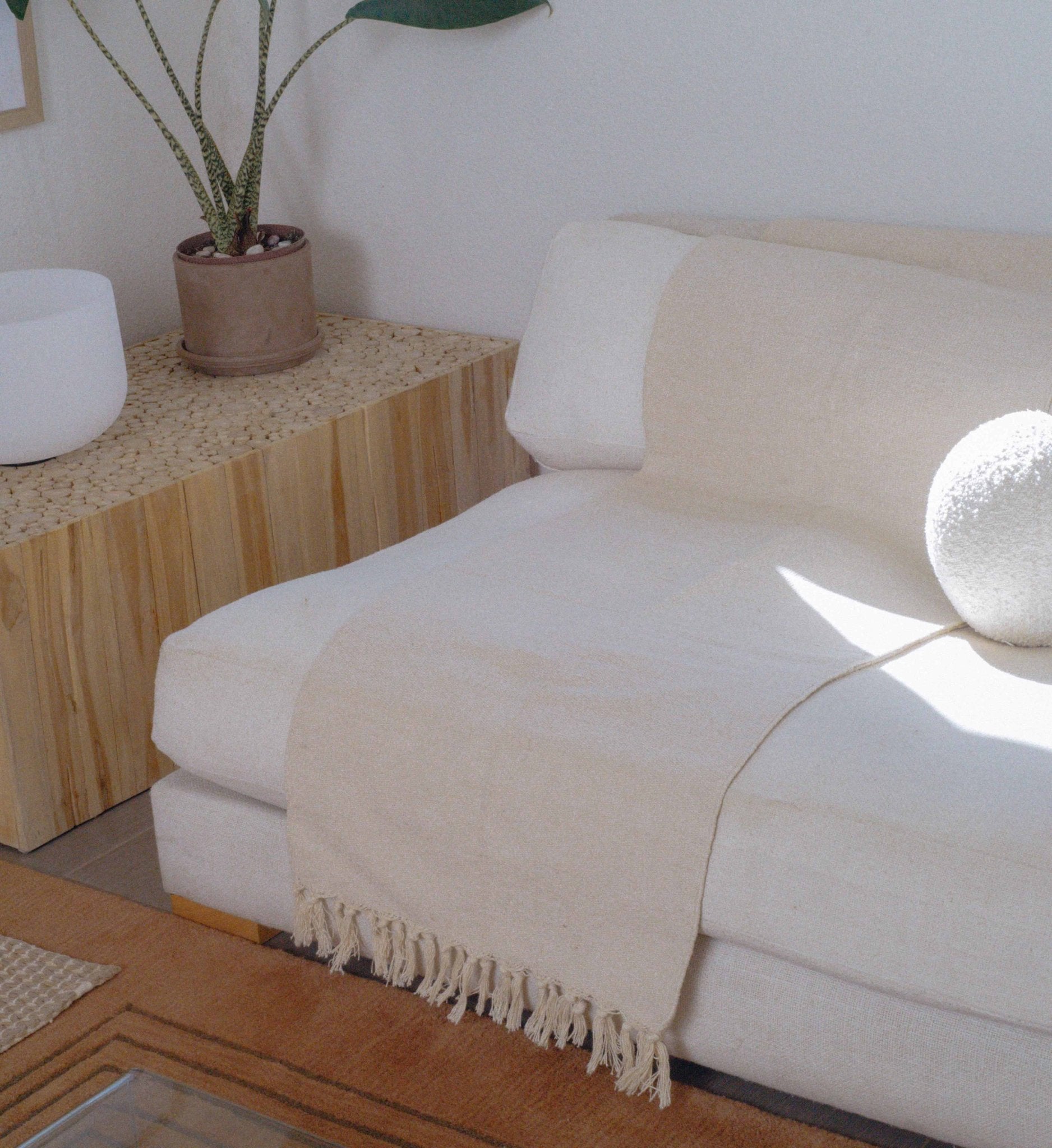 Organic Cotton Yoga Blanket - Naturally Dyed - Reprise Activewear