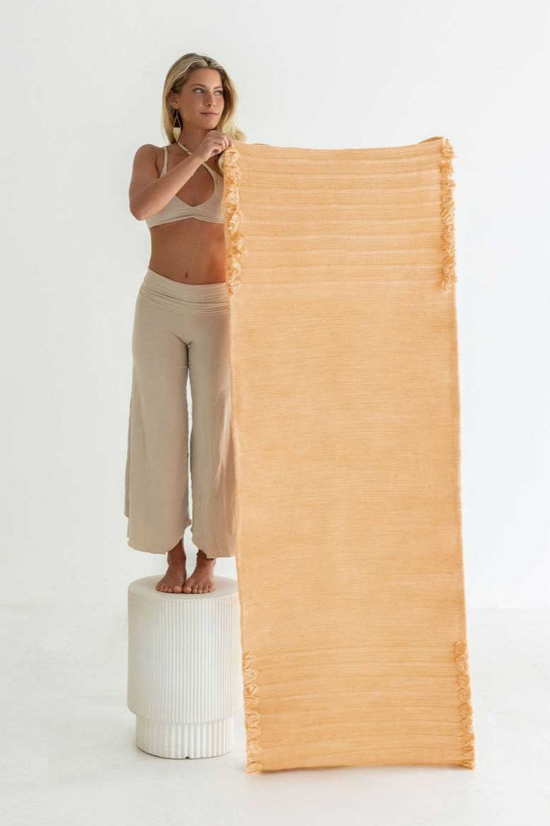 Sunstone - Naturally Dyed Herbal Yoga Mat - Reprise Activewear