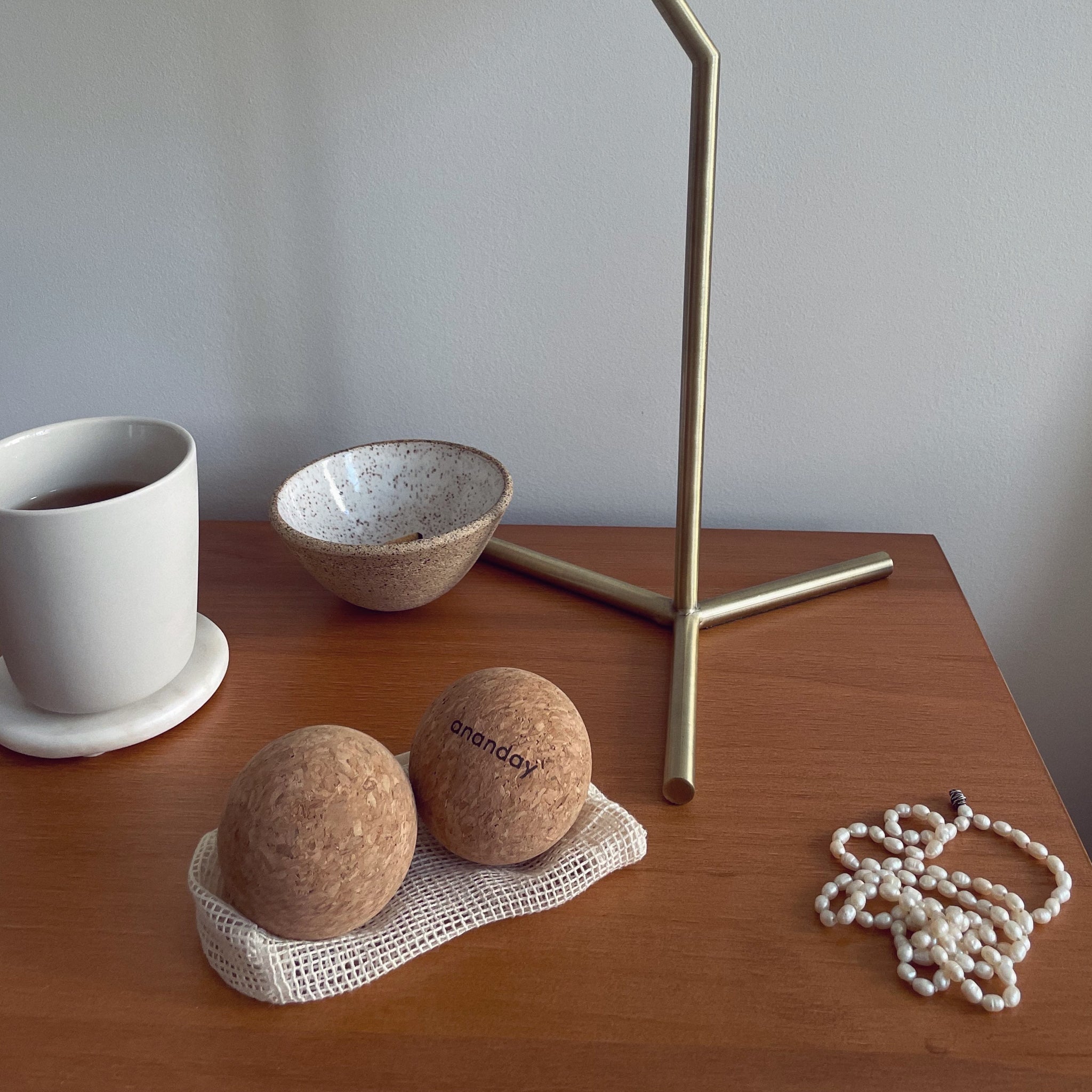 Cork Massage Ball Set by Ananday