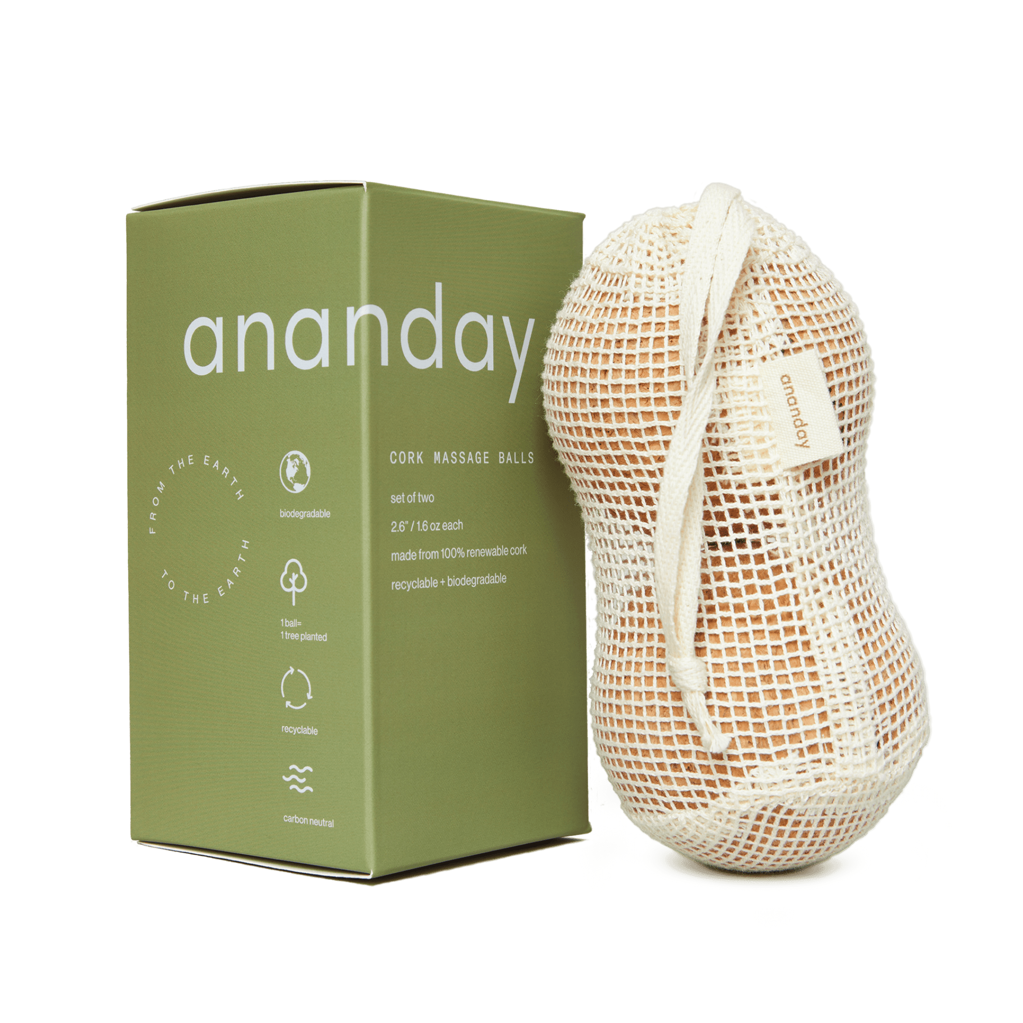 Cork Massage Ball Set - Reprise Activewear