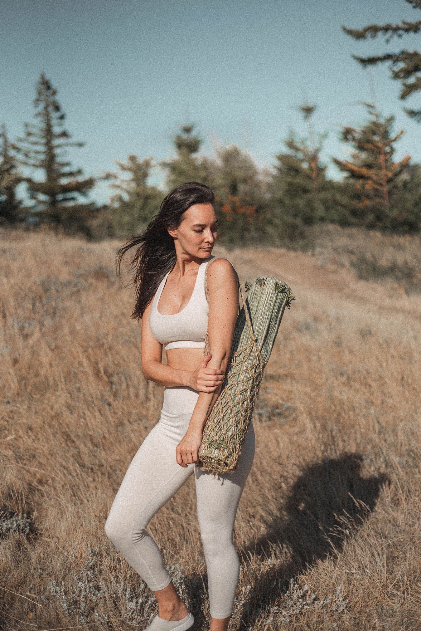 Jade & Jute - Naturally Dyed Herbal Yoga Mat - Reprise Activewear