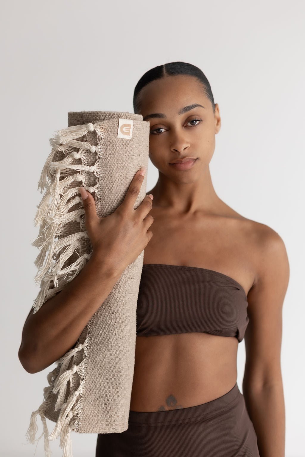 Organic Cotton Yoga Blanket - Naturally Dyed - Reprise Activewear