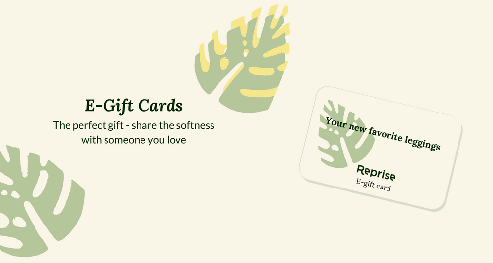 Sustainable gift cards are now available!